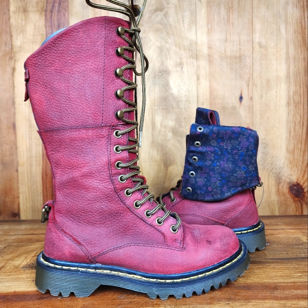 Dr Martens Aleina Foldover Boots